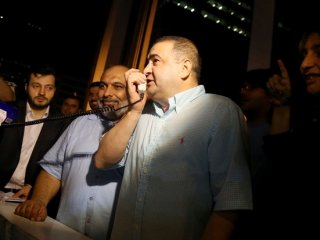 Şafak Sezer Filistin'e Destek Eyleminde