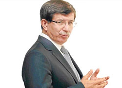 Davutoğlu'ndan sert çıkış