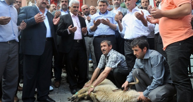 Başbakan Erdoğan İçin Kurban Kesildi