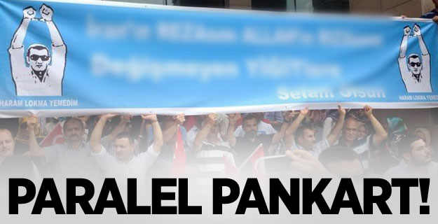 Paralelcilerden Pankart Skandalı