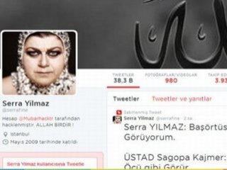 Serra Yılmaz'ın Twitter Hesabı Hacklendi