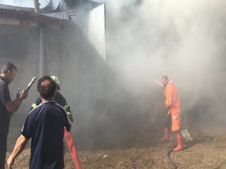 Van'da Korkutan Yangın