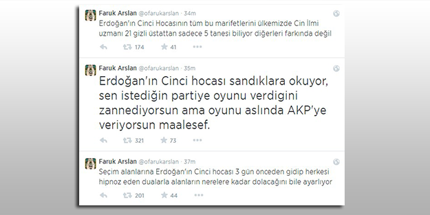 Seçim Yaklaştıkça Üfürdükçe Üfürüyorlar!