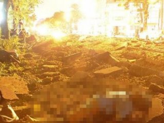 Tayvan'da Korkunç Patlama