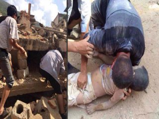 Çin'de Korkunç Deprem!