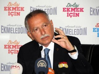 İhsanoğlu'na Afiş Şoku! O İbare..