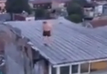 Bonzai İçip Çatıdan Atladı