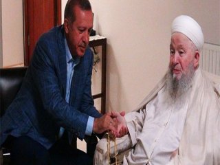 Erdoğan'dan Mahmut Efendi'ye Ziyaret