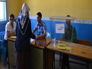 Erzurum’da Oylar Sayılmaya Başlandı