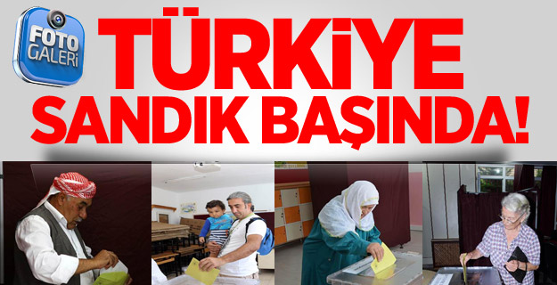 Türkiye Sandık Başında!