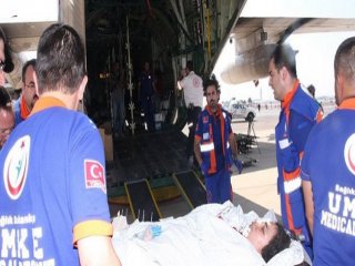 Gazzeli Yaralılar Türkiye’ye Getirildi
