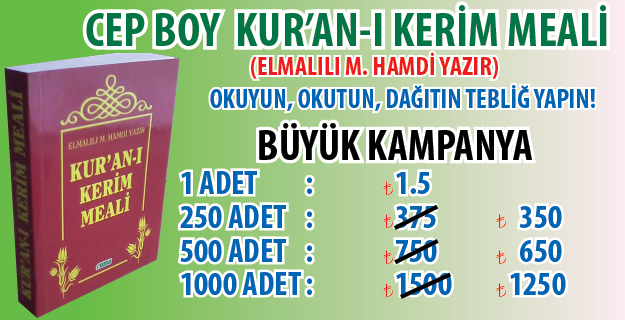 Kur'an-ı Kerim Meali (Cep Boy)