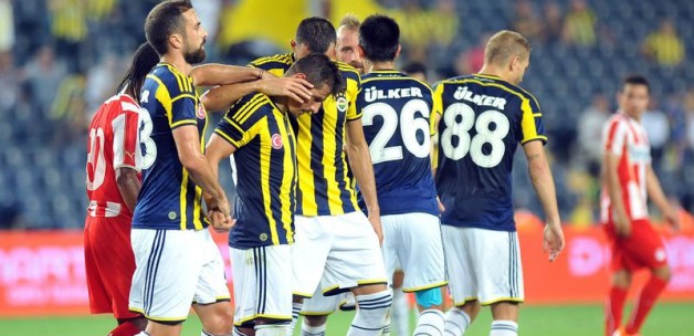 Kartal'ın ilk maçında F.Bahçe'den frikik şov