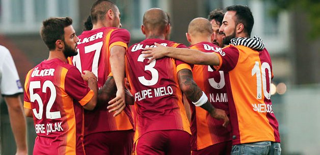 G.Saray Süper Kupa provasında fazla kasmadı