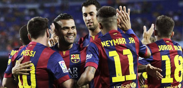 Hiç acımadı, resmen 'Barça'ladı