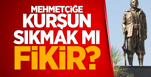 Meğer heykelperestmiş!