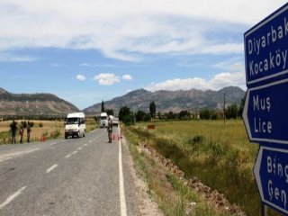 Diyarbakır Kulp Yolu Kapatıldı