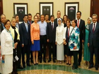 Davutoğlu'na İlk Ziyaret Kırşehir Heyetinden