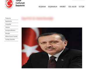 Başbakanlık Sitesinde Şaşırtan Hata