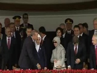 Protokolde İşte O An!