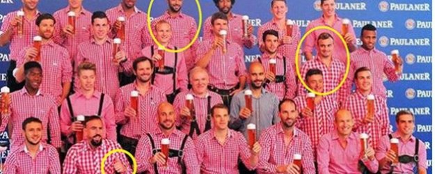 Bayernli 3 Müslüman Poz Vermeyi Reddetti