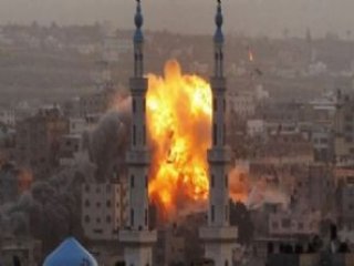 Gazze'deki Yıkım Havadan Görüntülendi