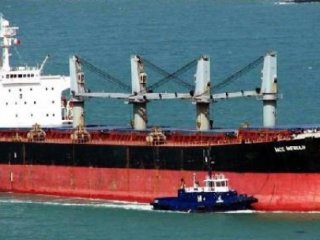 Ege Denizi'nde Türk Gemisi Karaya Oturdu