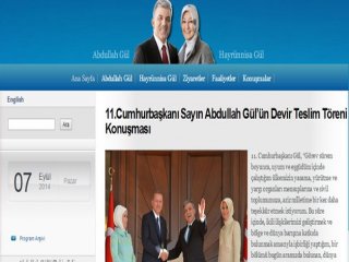 Abdullah Gül Kişisel Web Sitesi Açtı