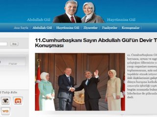 Gül, Web Sitesi Açtı
