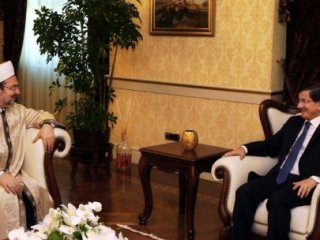 Başbakan Davutoğlu, Görmez'i Kabul Etti