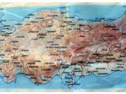 Türkiye'nin deprem haritası
