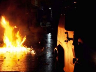 Okmeydanı'nda Eylemciler Yine Yolları Kesti