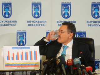 Gökçek’ten “Su”lu Savunma