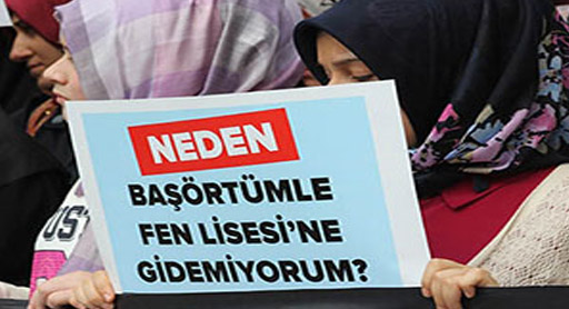 Liselerde Başörtüsü Zulmü!