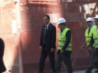 Davutoğlu Yeni Tüp Geçidi Denetledi