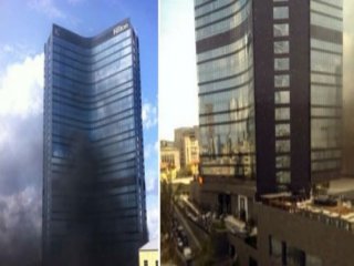 Şişli'de Otel Korkutan Yangın!
