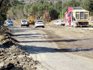 Knidos Yolu Genişletiliyor