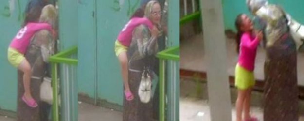 Küçük Kız Maça Giremeyince Hüngür Hüngür Ağladı!
