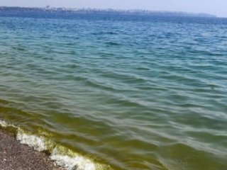 Marmaris'te Deniz Kızıla Boyandı