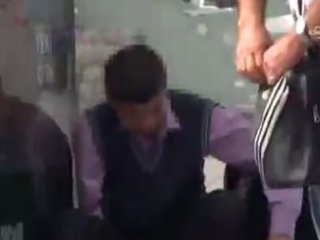 Taksim'de Yürek Yakan Görüntü