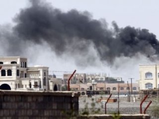 Yemen Televizyon Binasına Saldırı