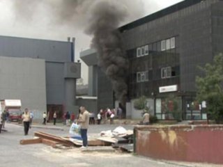 CNR Fuar Merkezi'nde yangın!