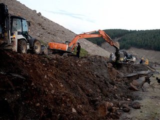 Sarıkamış'ta Kuvvetli Yağış Hasara Neden Oldu