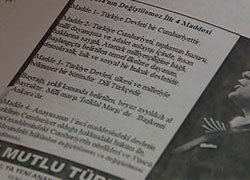 'O bildiriyi ben dağıttım'