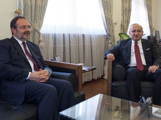 Akdoğan, Görmez'i Kabul Etti