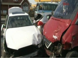 D-100 Karayolunda Zincirleme Kaza!