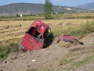 Osmancık’ta Trafik Kazası: 3 Yaralı