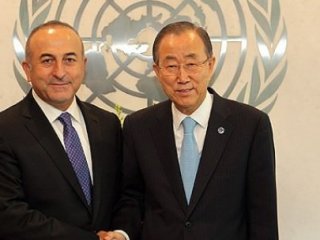 Çavuşoğlu Ban İle Suriye'yi Görüştü