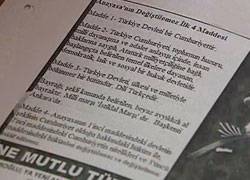 CHP grup salonununda esrarengiz not