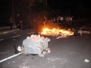 Nazilli’de Işid Protestosu